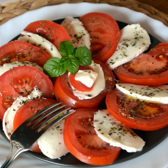 помидоры с сыром