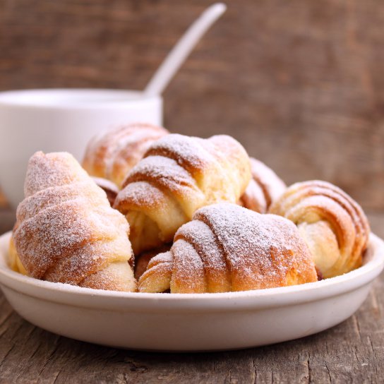 Рогалики на сметані