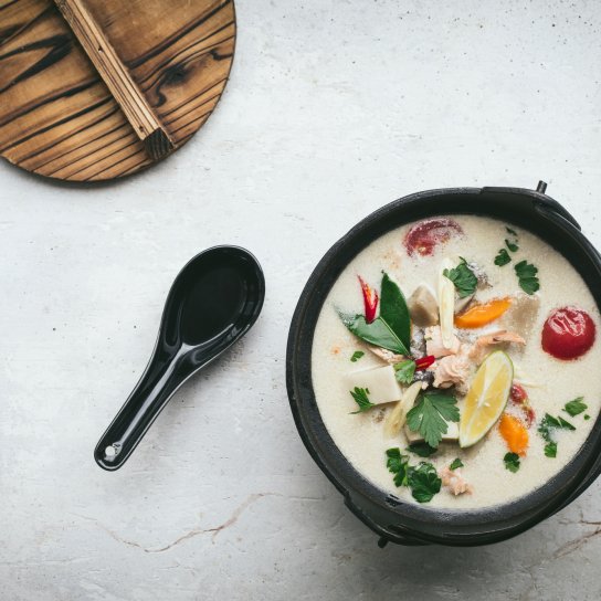 Кокосовий суп з овочами