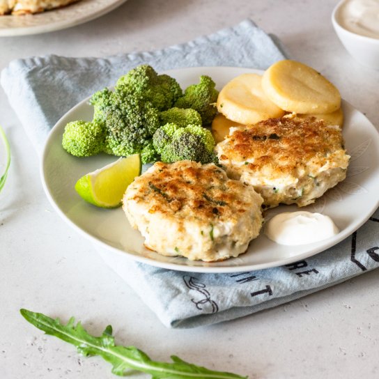 Котлети з риби і картоплі