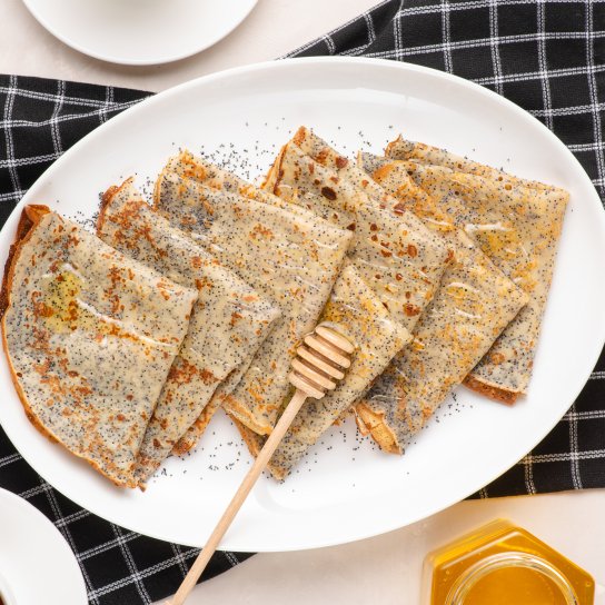 Лимонно-макові млинці - рецепт