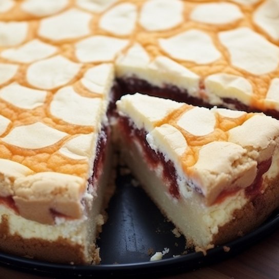 Пиріг «Мозаїка» з кисломолочним сиром