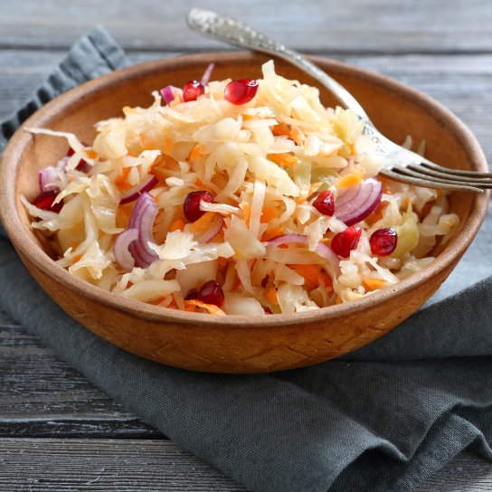 Маринована капуста з перцем