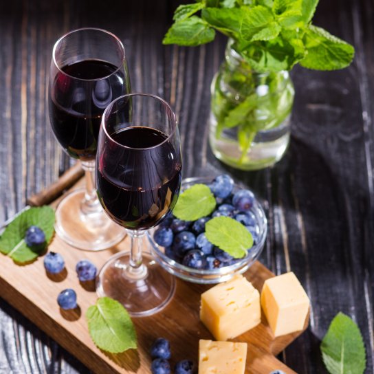 Проста чорнична наливка без горілки