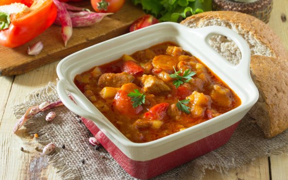 Рагу з курки з овочами