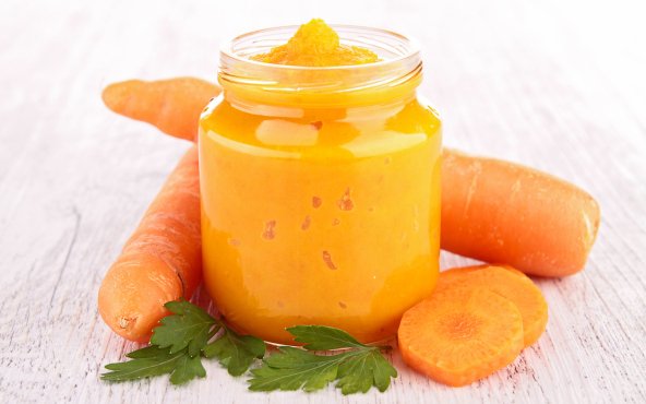 Морковное пюре