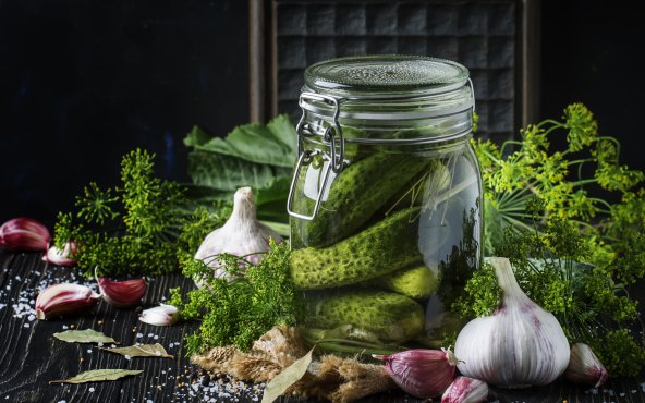 Солоні огірки