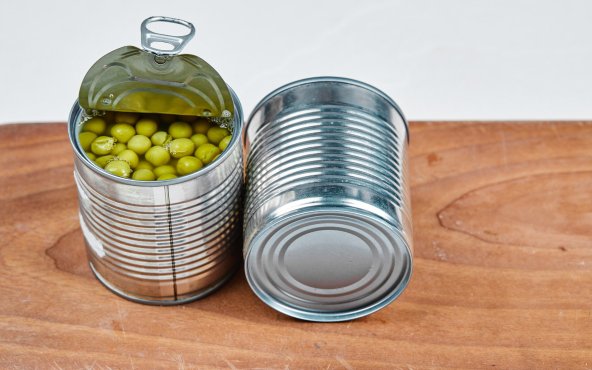 Горошок консервований