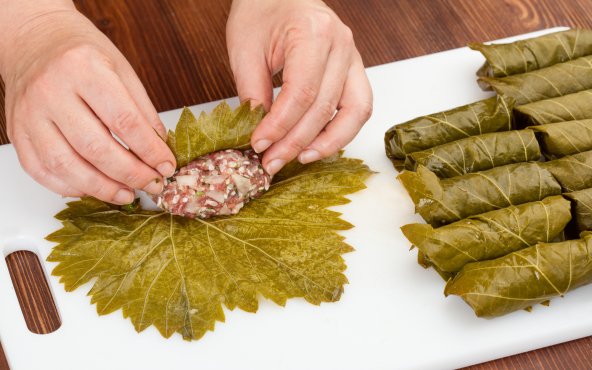 Виноградне листя