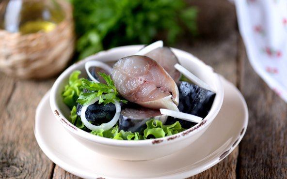 Слабосоленая скумбрия