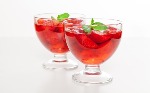 Желе со вкусом клубники