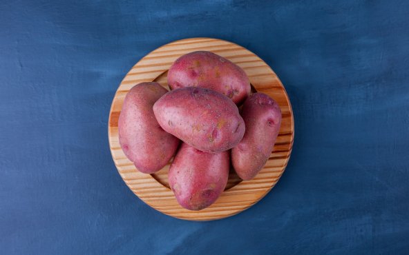 Картофель красный