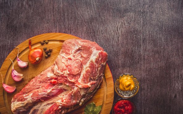 Свинина, ошийок