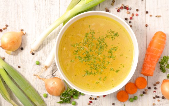 Як приготувати овочевий бульйон