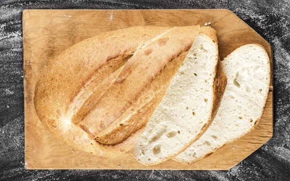 Батон, ломтик