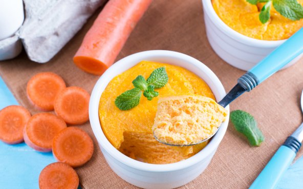 Морквяне суфле