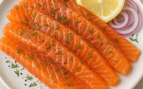 Форель маринована