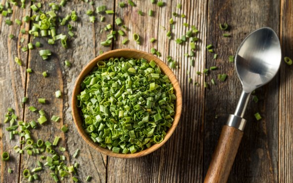 Сушеный зеленый лук