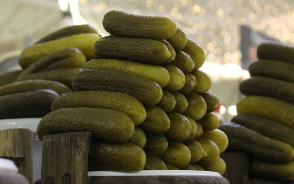 Солені огірки