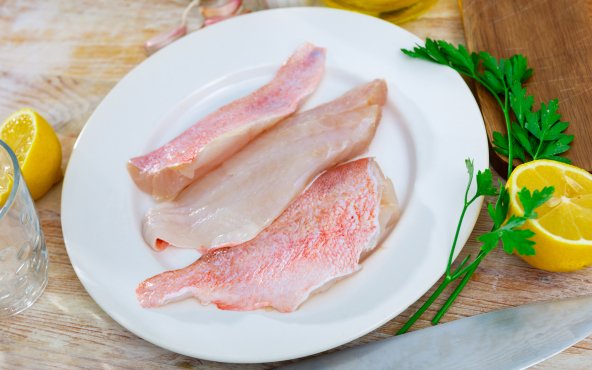 Філе червоного морського окуня