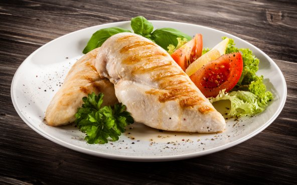 Куряче філе запечене