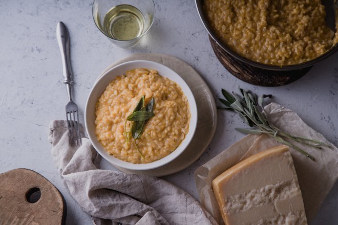 Ризото з пармезаном