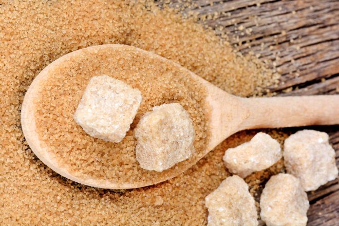 Цукор тростинний коричневий