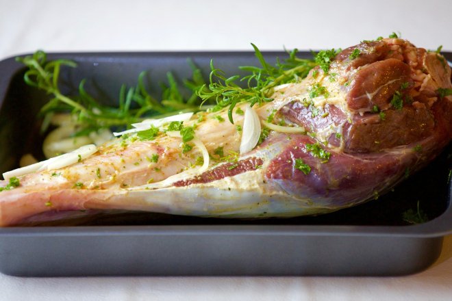 Ягнятина, нога