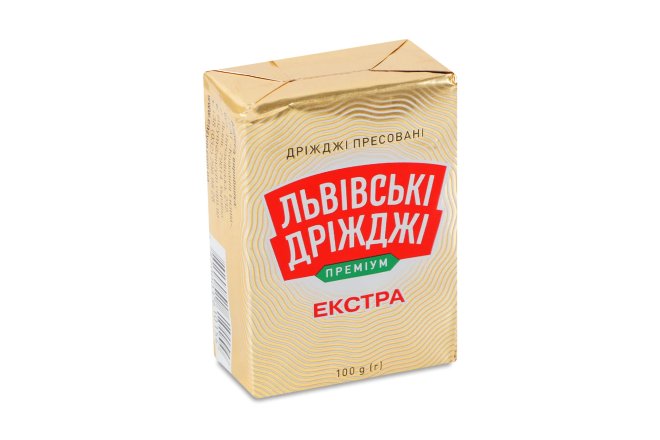 Львівські дріжджі Екстра пресовані