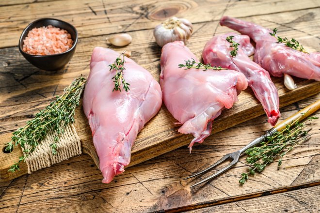 Кролик, лапки