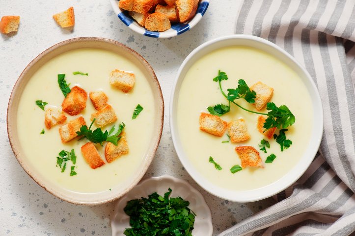 Французький сирний суп