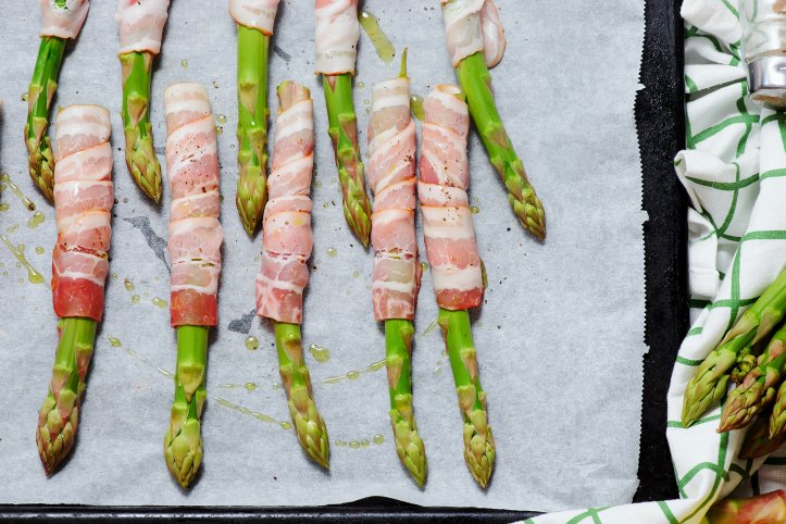 спаржа на деку