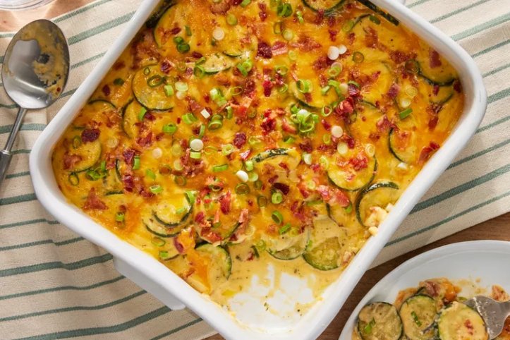 Запіканка з кабачками і сиром
