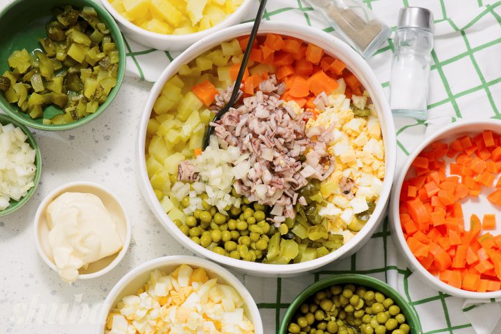 заправка салату