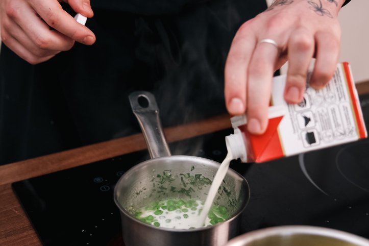 горошок у вершках