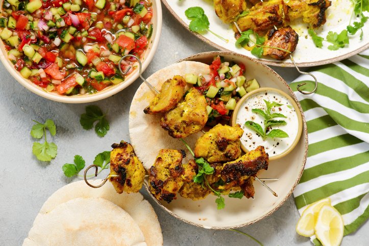 Курячий шашлик