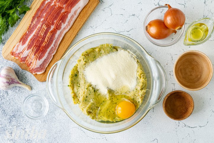 фарш з яйцем