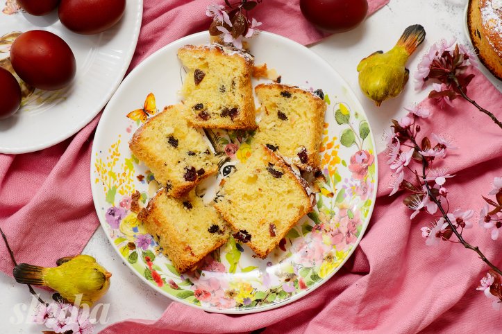 панетоне в розрізі