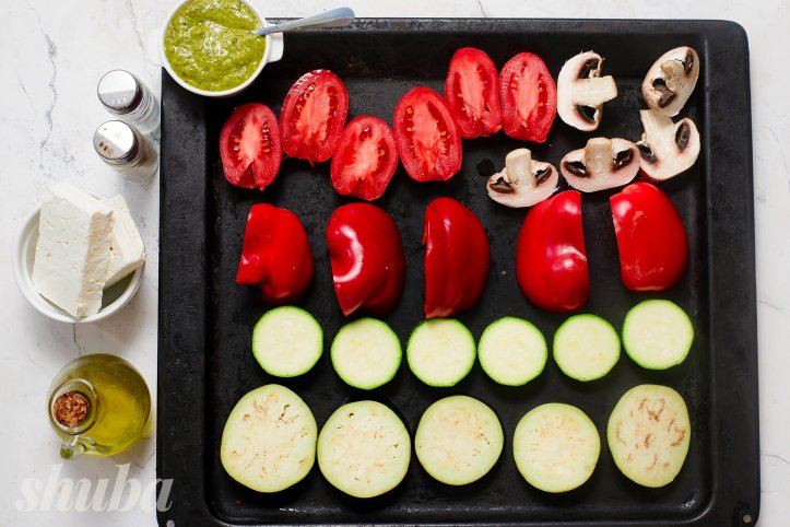 овочі на деку