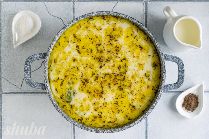 вершки в бульйоні