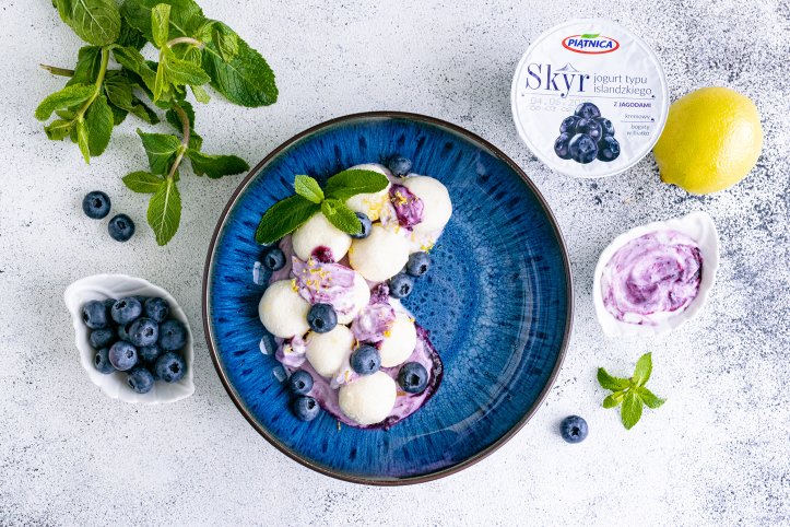 Ліниві вареники зі скиром