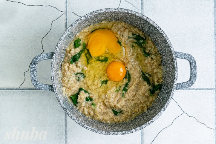 яйця у вівсянці