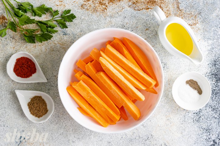 порізаний батат