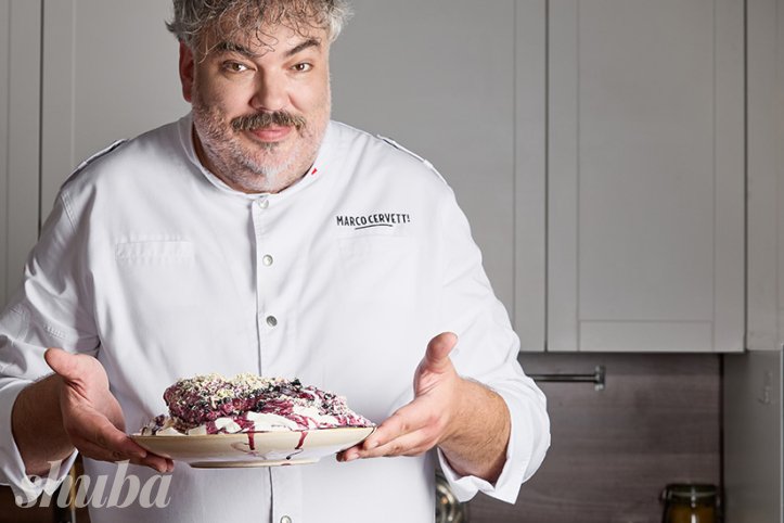 Марко Черветті з панкейками