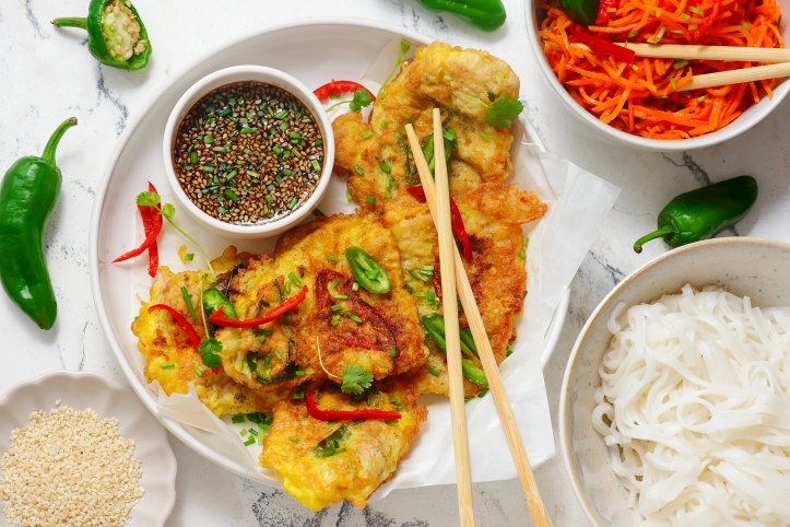 Оладки з минтая