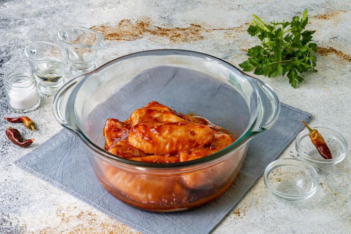 крильця в маринаді