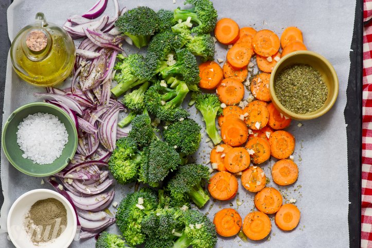 овочі на деку