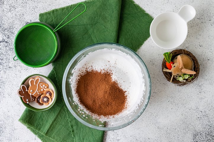 Цукрова пудра і какао