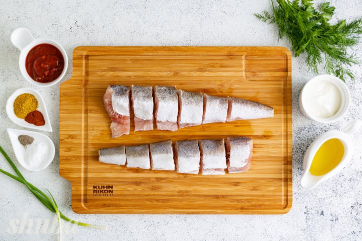 нарізаний хек