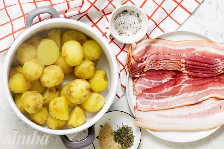 Варена молода картопля